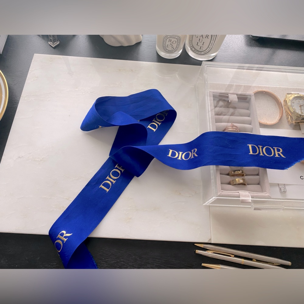 LARGE DIOR RIBBON